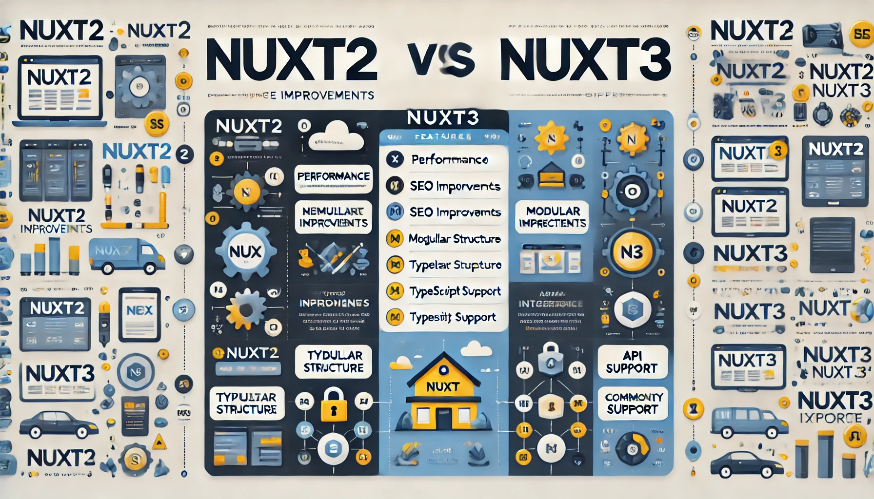 Nuxt2 ve Nuxt3 Arasındaki Farklar: Hangi Sürüm Sizin İçin Uygun?